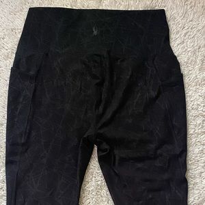 Spyder active leggings size medium black color